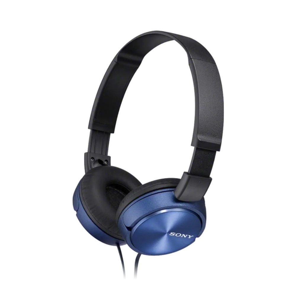 MDR-ZX310AP Wired On-ear Folding Headphones | Blue